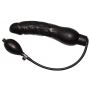 Dildo lateksowe pompowane You2Toys czarne 23 cm - 4