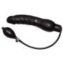 Dildo lateksowe pompowane You2Toys czarne 23 cm - 5
