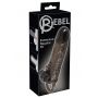 Przedłużka na penisa Rebel z wibracją i pierścieniem 19 cm - 2