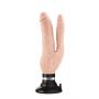 Wibrator podwójny Blush Dr Skin Cock Vibes beżowy PVC - 3