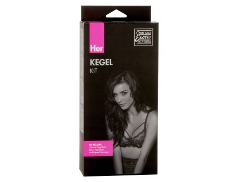 Zestaw Kegel silikonowy Calexotics fioletowy 5 cm - 4