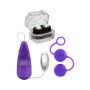 Zestaw Kegel silikonowy Calexotics fioletowy 5 cm - 3