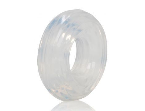 Pierścień erekcyjny silikonowy średni transparentny Calexotics - 4