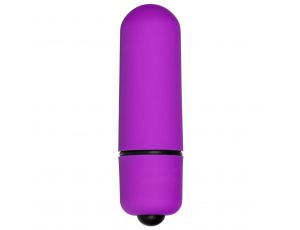 Mini wibrator bullet Me You Us Bliss 7 trybów fioletowy 6 cm wodoodporny