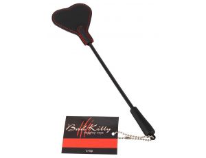 Mały czarny bicz z futrem Bad Kitty 25 cm
