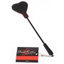 Mały czarny bicz z futrem Bad Kitty 25 cm - 2