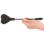 Mały czarny bicz z futrem Bad Kitty 25 cm - 6