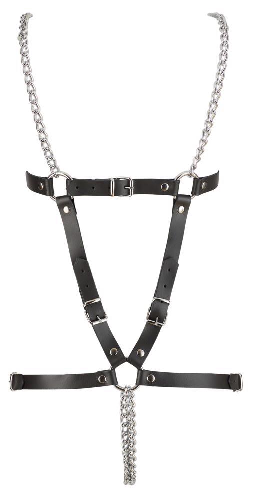 leather harness (female) s-l