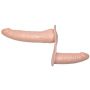 Strapon z podwójnym dildo You2Toys 19 cm TPR - 6