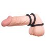 Pierścienie erekcyjne rowkowane Lust 3 You2Toys silikonowe czarne - 10