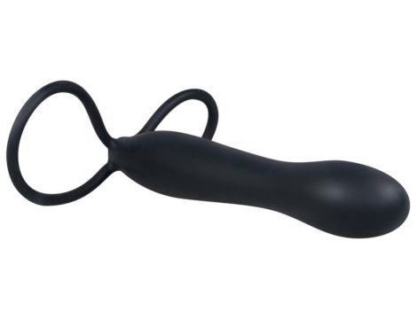 Dildo analne silikonowe You2Toys czarne 15 cm - 4