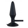 Korek analny pompowany You2Toys silikonowy czarny 15 cm - 6