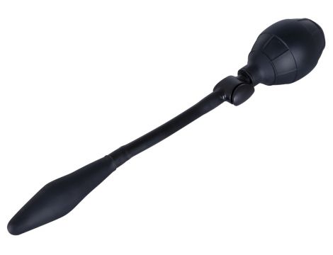Pompowany korek analny You2Toys silikonowy czarny 30 cm - 3