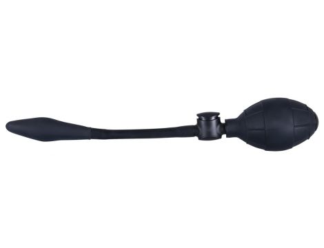 Pompowany korek analny You2Toys silikonowy czarny 30 cm - 5