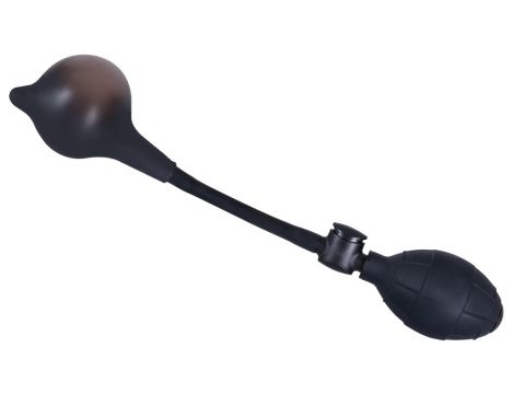 Pompowany korek analny You2Toys silikonowy czarny 30 cm - 7