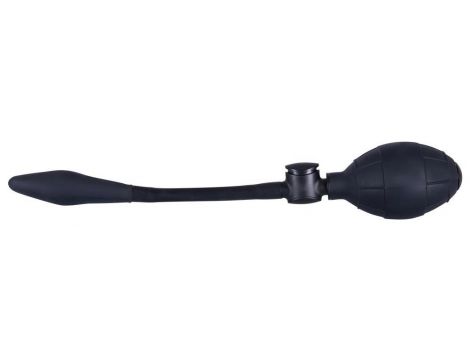 Pompowany korek analny You2Toys silikonowy czarny 30 cm - 6
