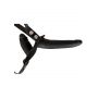 Podwójny strapon regulowany silikonowy You2Toys czarny 15 cm - 6