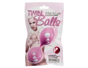 Kulki miłosne You2Toys Twin Balls 11 cm TPR