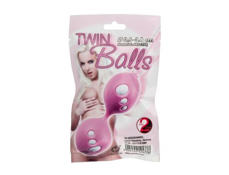 Kulki miłosne You2Toys Twin Balls 11 cm TPR - 2