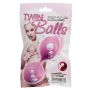 Kulki miłosne You2Toys Twin Balls 11 cm TPR - 2
