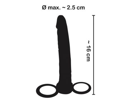 Strap-on analny elastyczny You2Toys 16 cm - 8