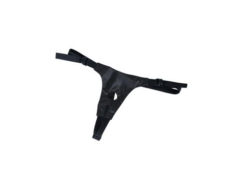 Strap on You2Toys czarny z trzema dildami 15 cm - 9