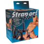 Strap on You2Toys czarny z trzema dildami 15 cm - 2