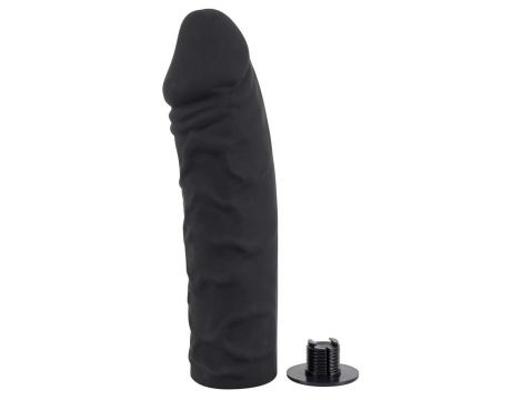 Strap on silikonowy You2Toys czarny 17 cm - 13