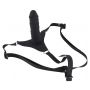 Strap on silikonowy You2Toys czarny 17 cm - 4