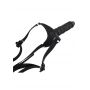 Strap on silikonowy You2Toys czarny 17 cm - 9