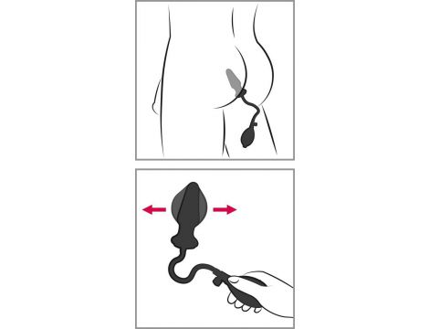 Lateksowy korek analny pompowany You2Toys Expert 13 cm - 9
