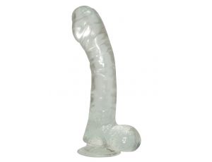 Dildo realistyczne NMC z jądrami 17 cm PVC