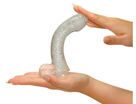 Dildo realistyczne NMC z jądrami 17 cm PVC - 6