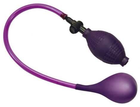 Balon analny fioletowy pompowany Bad Kitty lateksowy 9,5 cm - 5