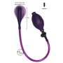 Balon analny fioletowy pompowany Bad Kitty lateksowy 9,5 cm - 8