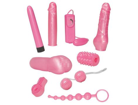 Zestaw 9 zabawek erotycznych You2Toys różowy cukierkowy - 3