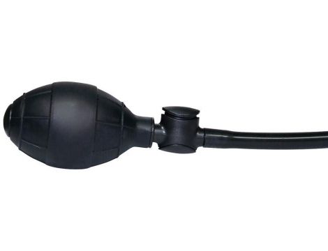 Wibrujący pompowany korek analny silikonowy You2Toys czarny 17 cm - 6