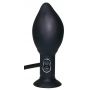 Wibrujący pompowany korek analny silikonowy You2Toys czarny 17 cm - 5
