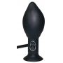 Wibrujący pompowany korek analny silikonowy You2Toys czarny 17 cm - 8
