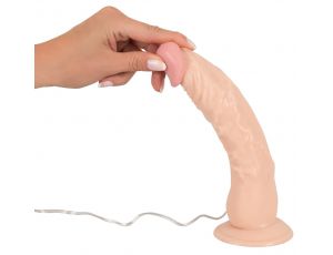 Wibrator realistyczny European Lover z pilotem PVC 23 cm