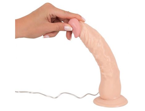 Wibrator realistyczny European Lover z pilotem PVC 23 cm - 8