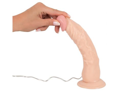 Wibrator realistyczny European Lover z pilotem PVC 23 cm