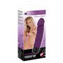 Wibrator realistyczny Vibra Lotus fioletowy 20 cm - 3