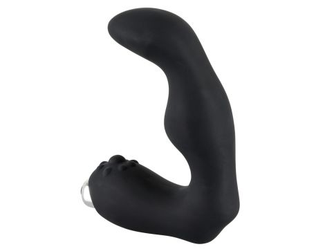 Masażer prostaty Rebel silikonowy 12 cm czarny srebrny - 5