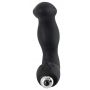 Masażer prostaty Rebel silikonowy 12 cm czarny srebrny - 8