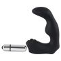 Masażer prostaty Rebel silikonowy 12 cm czarny srebrny - 10