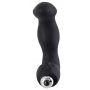 Masażer prostaty Rebel silikonowy 12 cm czarny srebrny - 9