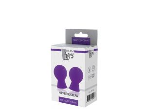 Pompki ssące na sutki silikonowe Dream Toys fioletowe