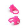 Wibrujący pierścień erekcyjny silikonowy Dream Toys różowy - 3