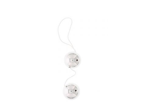 Kulki duo Vibratone srebrne - 2
